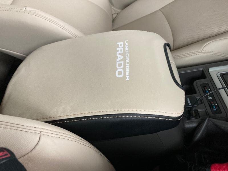 MASUYA Land Cruiser Prado 150 Series Armrest Cover (Beige)