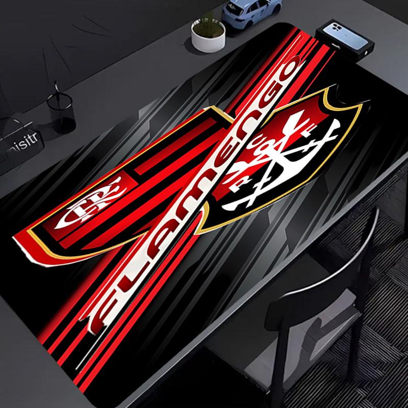Clube de Regatas do Flamengo Mouse Pad - Non-Slip Rubber Base, Smooth Surface for Work,Gaming,Office,And Home Use, Desk Mouse Pad