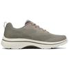 Skechers Мужские повседневные кроссовки Go Walk, универсальные, удобные, прочные, легкие, низкие, серый, коричневый, 216524-TPE