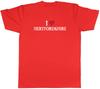 I Love Hertfordshire Unisexs TShirt Historic Countryside Cathedral Tee Gift