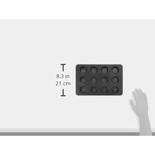 cotta cotta Original Muffin Pan (12 pieces), Gray, 30 x 20 x 2.5 cm, Product Code: 85666