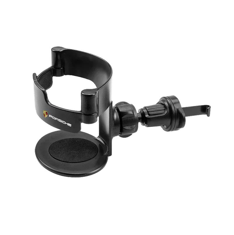 for Porsche Panamera Cayenne 911 Taycan Macan Carrera-GT 944 918 Car Cup Holder Air Vent Outlet Drink Coffee Ashtray Mount Stand