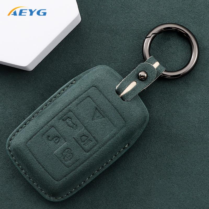 Кожаный чехол-оболочка для автомобильного ключа Land Rover Range Rover Evoque Discovery Sport Velar Для Jaguar Xe E-Pace Xf Аксессуары