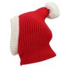 Dog Winter Hat Red Pet Christmas Winter Warm Knitted Hat for Small and Medium Dogs Puppy CatsRed S