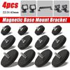 4PCS 43/31/22mm M6/M4 Bolt Mini Size Magnetic Base Mount Bracket Clamp LED Work Light Bar Holder SUV Offroad