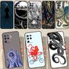 Octopus Case For OPPO A1K A3S A5S A15 A16 A52 A72 A5 A9 A31 A53 A83 A91 A93 A54 A74 A94 Cover Capa