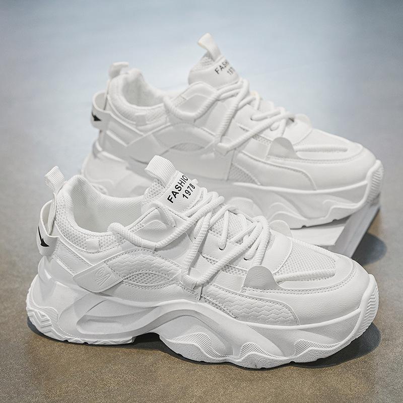 2024 Новые мужские кроссовки из дышащей сетки Повседневная обувь на платформе Теннисные тренировочные туфли для мужчин Спортивные кроссовки для бега Zapatillas Hombre