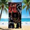 1Pc Acdc Hell'S Highway Beach Towel Quick Dry Multiuse For Beach Pool Gym Yoga Home Travel Christmas Halloween Xmas Gift L1114