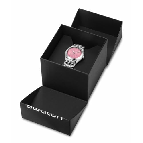 Женские наручные часы Swatch IRONY MEDIUM PETAL CHARM YLS234G, серые