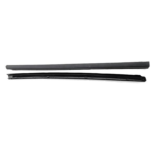 Black ABS Front Side Pair for Dodge Ram 1500 (2009-2023)