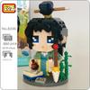 LOZ 8106 Ancient Painter Liquor Wine Drink Bamboo Writing Brush Doll Mini Diamond Blocks Bricks Building Toy For Children No Box