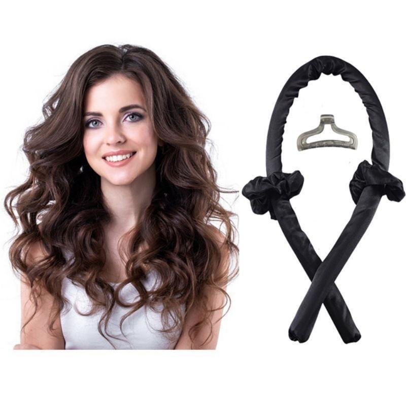 Heatless Curling Ribbon No Heat Hair Curler Silk Hair Rollers For Overnight Waves Headband Styling Tool For Women