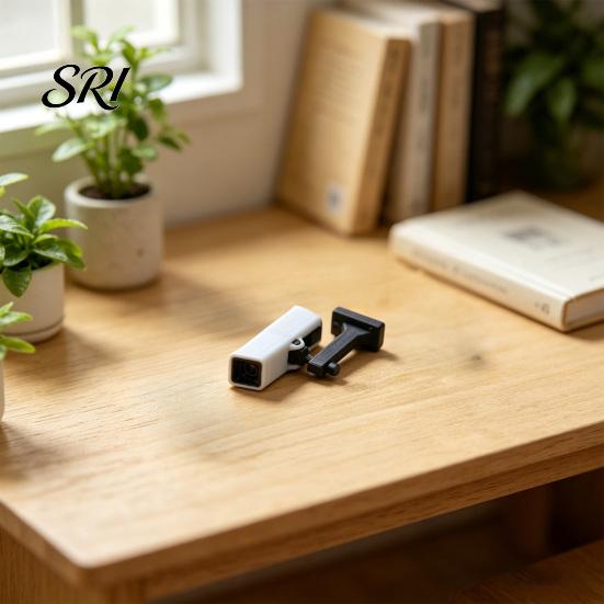 Small Scale Surveillance Prop Mini CCTV Camera 1:12 Miniature Model Realistic Home Security Decor Dollhouse Accessories for Garage Scene Display