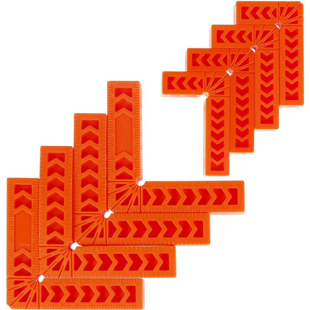 Высокоточный пластиковый угловой зажим для позиционирования под углом 90 градусов L-типа, фиксирующий зажим, многоразовый для фоторамки, шкафа, ящика