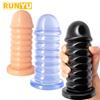 Huge Anal Dildo Big Butt Plug Pull Bead Sex Toys For Women Men Masturbators Anal Plug Vaginal Anus Toys Dilator Stimulate G-Spot