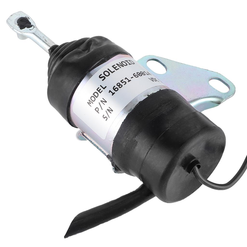 1.25in Fuel Shut Off Solenoid Valve Shutdown Rubber Vehicle 16851‑60014 Fit for Kubota Mower RTV RTV900