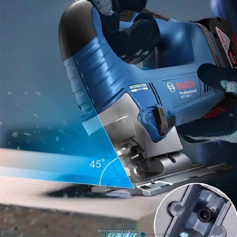 Bosch GST 185 Cordless Brushless Jigsaw CN plug (adapter included)