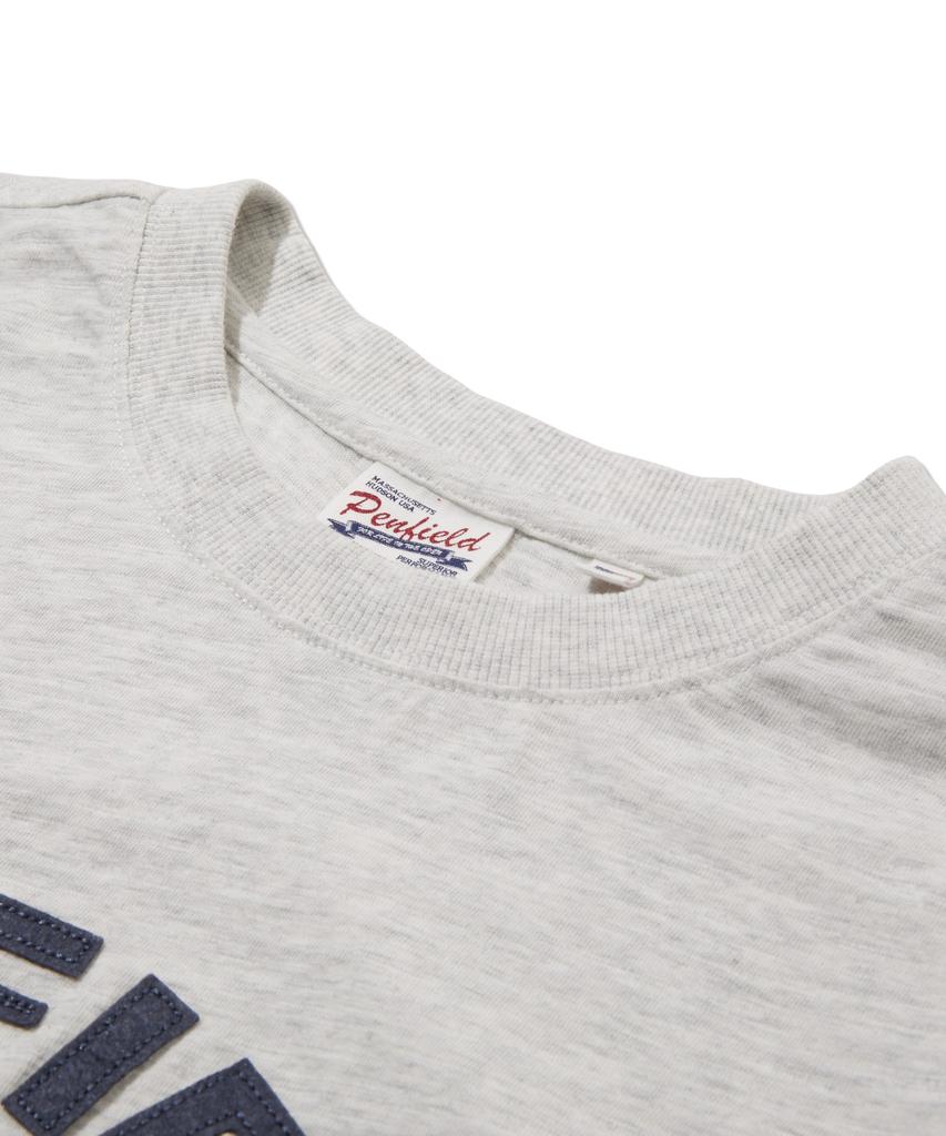 PENFIELD Baystate Футболка с аппликацией Серо-меланжевый_Fs2Kt77U
