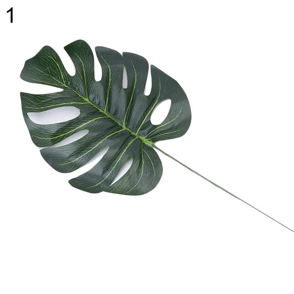 Monoceros 1Pc Nordic Style Fake Monstera Leaf Plant Home Office Decoration Photo Prop