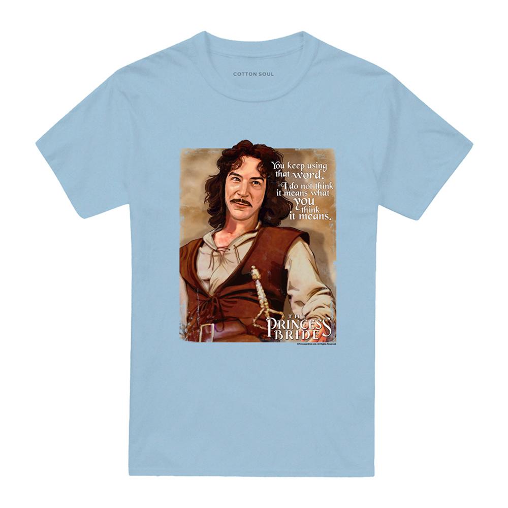 The Princess Bride Unisex Adult Word T-Shirt