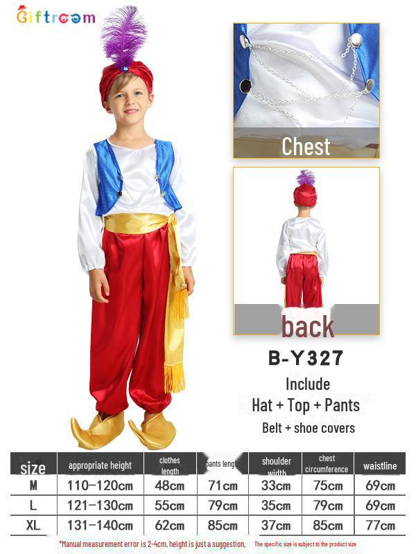 Детский маскарадный костюм: Арабский принц и греческая принцесса