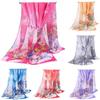 160*50cm Chiffon Scarf Butterfly Print Shawl Silk Fashion Beach Gauze Scarf for Women