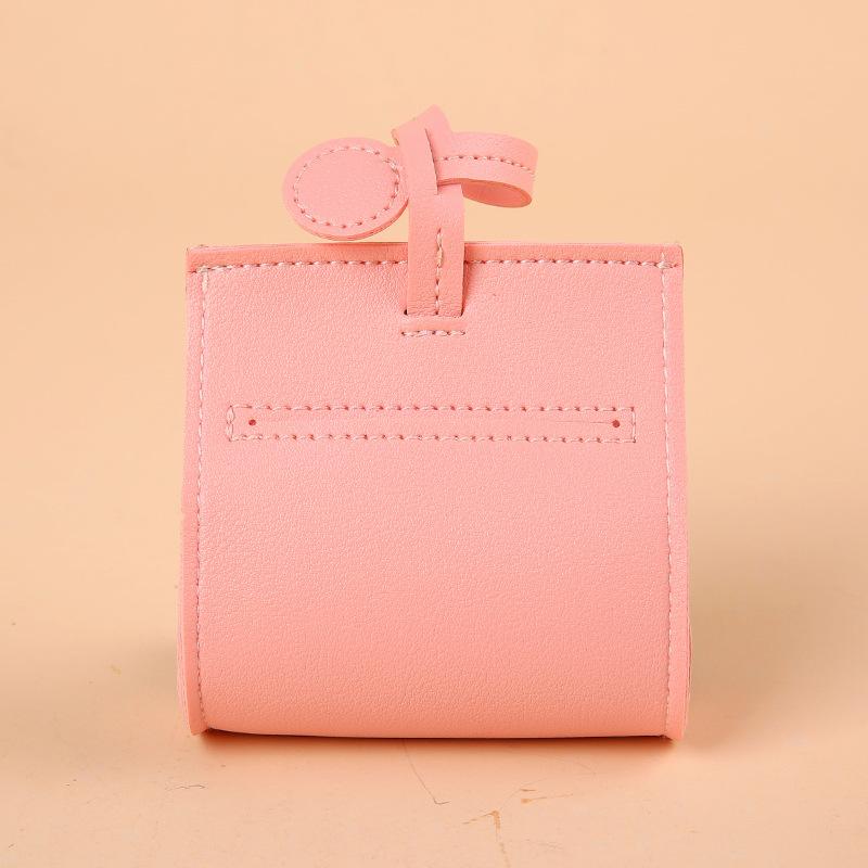 Dog Poop Bag Cover PU Leather, Dog Waste Bag Dispenser Soft PU Leather Puppy Poop Bag