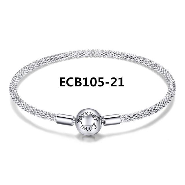 Браслеты из стерлингового серебра 925 пробы Pulseira со снежинками, браслеты из серебра 925 пробы в виде сердца и змеи, женский серебряный браслет для женщин, ювелирные изделия