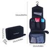 Hanging Hook Men Makeup Case Large Capacity Travel Cosmetic Bag  Wash Organizer