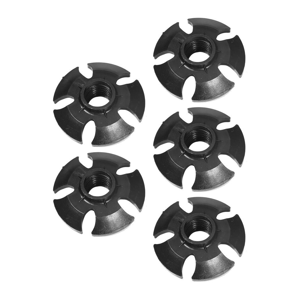 5шт походная палка резиновая снег грязь перетаскивание корзина походная палка трость аксессуар