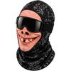 New Funny Realistic Face Ski Mask,Old Man Ski Mask Funny Realistic Face Balaclava,Novelty Winter Face Cover for Skiing Parties