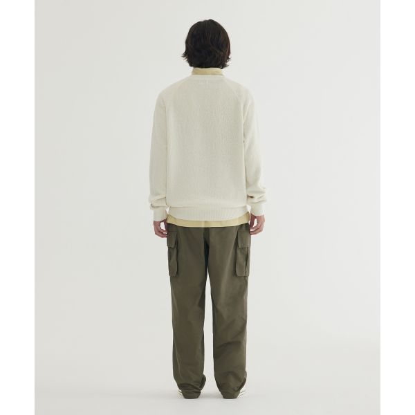 Covernat FW25 Raglan Long Sleeve Casual Pullover Sweater Unisex sweater CO2503KT01IV