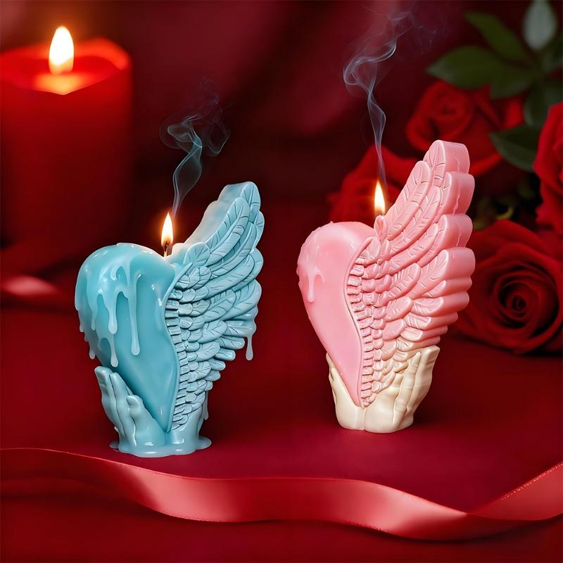 Sea Star Conch Candle Silicone Mold DIY New Hand Held Wings, Heart-shaped Dropper Silicone Mold Cake Baking Mold