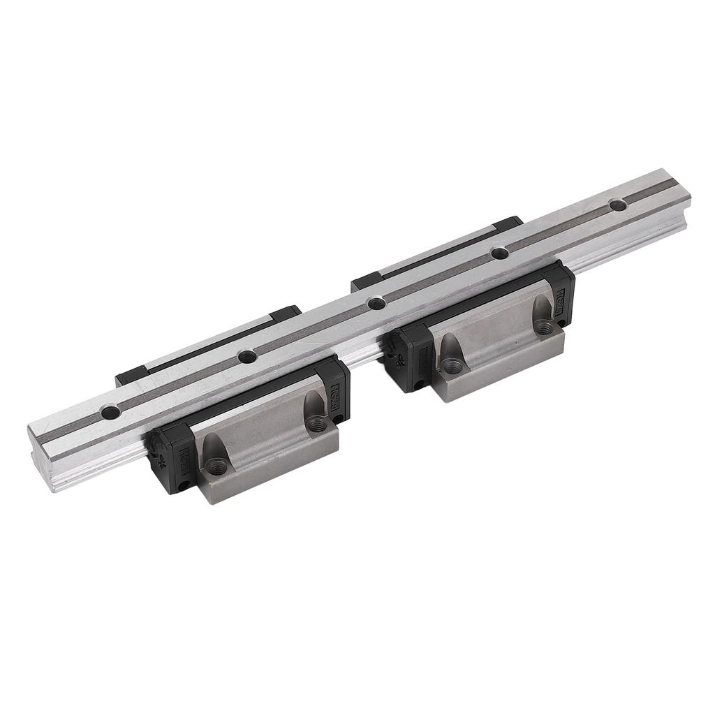 Линейный рельсовый направляющий 300 мм с 2 шт. каретки HGW25CC, комплект направляющих для ЧПУ, стальной подшипник