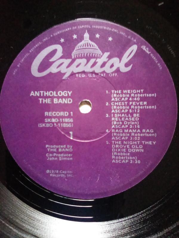 LP Пластинка ГРУППА Антология SKBO11856 CAPITOL 1978 США Рок Б/У