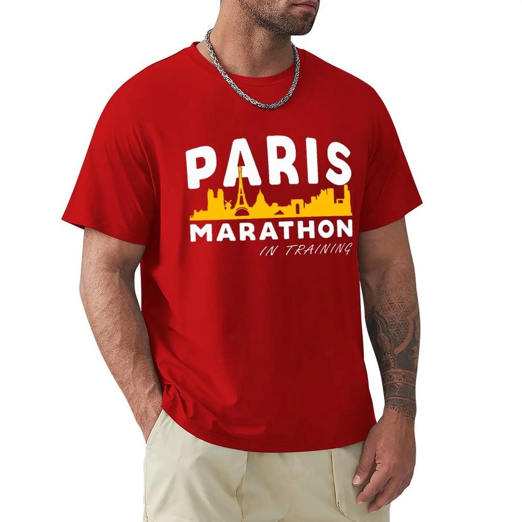 Футболка Marathon In Training - Running Gym Run France City Gift Top