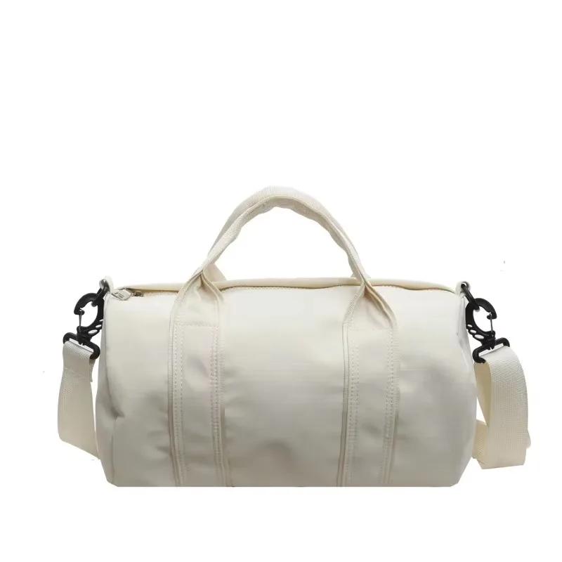 Повседневная сумка на плечо с застежкой-молнией, большая вместимость, универсальная дорожная сумка, однотонная, мягкая, маятниковая, кроссбоди, высокое качество