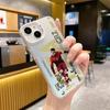 Чехол для телефона IPhone 17 Pro Футболист 16/15/14/13 Лазерный Чехол 12 Apple 11Xs Max Жесткий Pro Ma