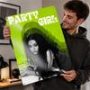 Party Girl Charli Xcx D Printed Texture Poster Personalized Wall Art Retro Metal Tin Signs for Decoration Room Decor Luxury