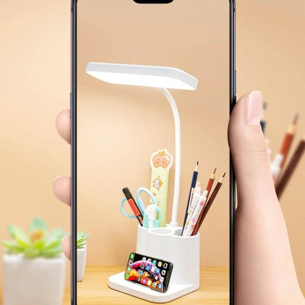 New USB Learning Dormitory Bedroom Bedside Reading Table Lamp LED Desk Lamp Eye Protection Desk College Student Nightlights