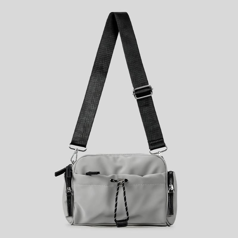 Fashion Contrast Color Single Shoulder Crossbody Bag Women's Lightweight Outdoor Handbag Men's Casual Cargo Wind Mobile Phone Bag