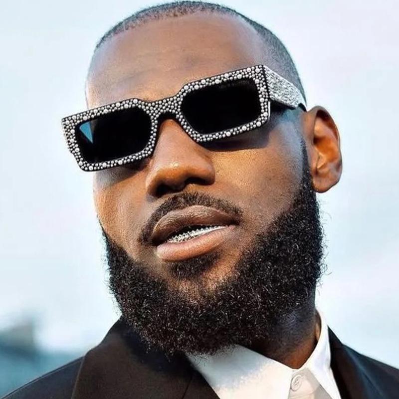 Хип-хоп Стильные женские солнцезащитные очки Квадратная форма Защита UV400 Солнцезащитные очки Мужская мода Трендовые для путешествий Женские солнцезащитные очки