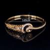 Ladies New Zircon Fashion Retro Hollow Design Exquisite Temperament Versatile Bracelet