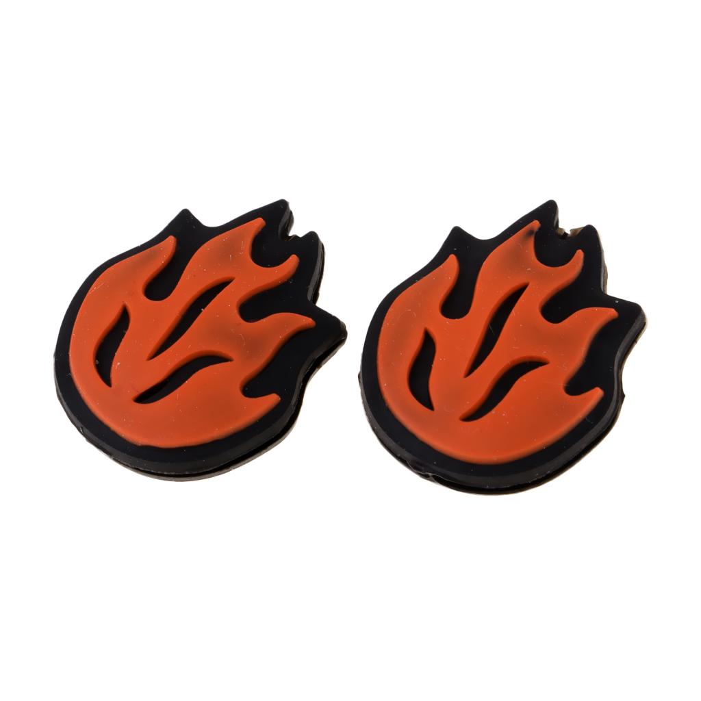 2X Silicone Tennis Shock Absorbers Racquet Vibration Dampener Strings Damper