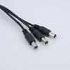 10pcs DC Splitter Power Adapter Connector 1 Female to 3 Male Way 40cm Jack Plug Cable 12V 5.5mm*2.1mm For CCTV Camera LED Strip