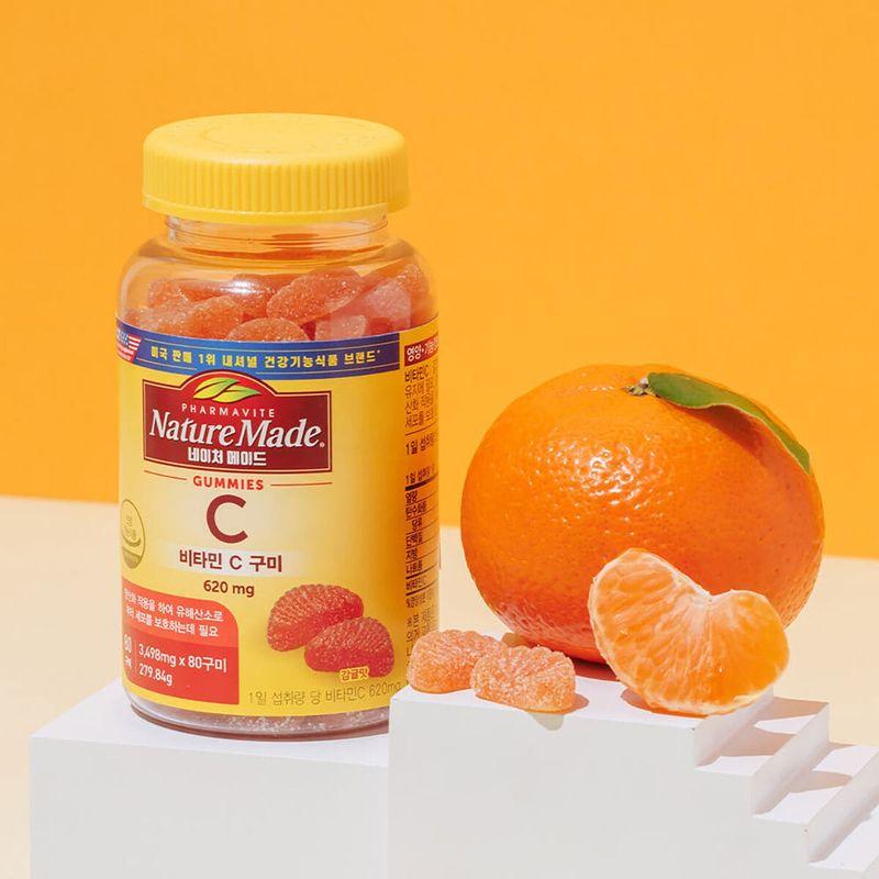 Nature Сделано 80 жевательных мармеладок с витамином C