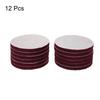 Uxcell 12pcs Scrubber Scrubbing Pads 400 Grit Drill Power Brush Hook and Loop Surface Conditioning Discs Drill Scuffing Discs Scrub Pads for Home