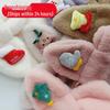 Рождественский плюшевый шарф в корейском стиле для детей 1-6 лет – Теплый и модный мультяшный дизайн для мальчиков и девочек