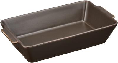 Посуда для запекания Hasamiyaki квадратная коричневая 17456 (L) 23.5cm