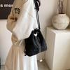 Новый летний небольшой и свежий рюкзак для женщин, корейская сумка-ведро, универсальная сумка через плечо и подмышку в стиле ниши